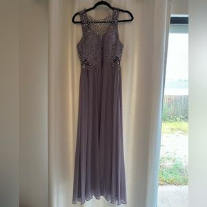 Lavander formal dress